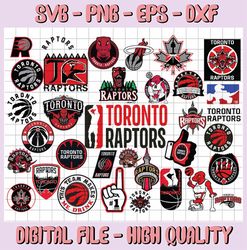 34 Files Toronto Raptors Bundle SVG,instant download,svg,Toronto svg, Raptors svg, NBA svg, NBA svg, Basketball Clipart,