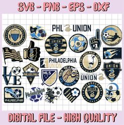 24 Files MLS Logo Philadelphia Union, Philadelphia Union svg, Vector Philadelphia Union, Clipart Philadelphia Union Foot