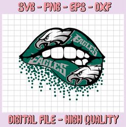 Philadelphia Eagles Inspired Lips png File,png file printable, sublimation