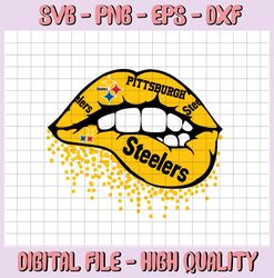 Steelers Inspired Lips png File Sublimation Printing, png file printable, sublimation