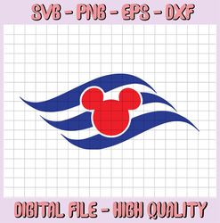 Disney Cruise Logo SVG, DXF, and png instant download, Disney Vacation svg, Disney cruise svg for cricut and silhouette