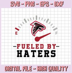 Fueled By Hater Atlanta Falcons SVG and PNG Files, Sport bundle Svg, Digital Download