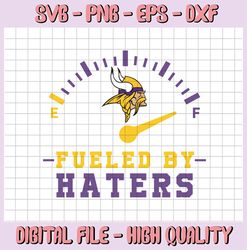 Fueled By Haters Vikings SVG and PNG Files, Sport bundle Svg, Digital Download