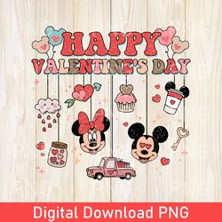 Happy Valentine's Day PNG, Valentine's Day PNG, Valentine Mouse And Friends PNG, Magical Valentines PNG, Valentines PNG