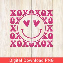 XOXO PNG, Funny Love Happy Face PNG, Love Heart PNG, Heart Eyes Happy Face, Heart PNG, Smile PNG, Valentines Day PNG