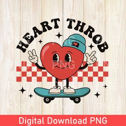 Funny Heart Throb PNG, Kids Valentine PNG, Love PNG, Funny Valentines Day PNG, Baby Boy Valentine Gift PNG, Valentines