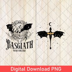 Funny Basgiath War PNG, Fourth Wing, PNG For Book Lover, Fantasy Reader, Bookish, Fantasy Book Reader, "Fly or Die" PNG