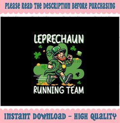 PNG ONLY Leprechaun Running Team St Patricks Day Png, Leprechaun Half Marathon Png, St Patricks Day Png, Digital Downloa