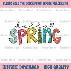 Hello Spring Png, Happy Spring Png, Happy Easter Png, Spring Door Sign Png