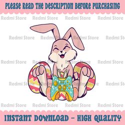 Happy Easter Joystick Bunny Ear Png, funny Gaming Kids Boys Png, Easter Bunny Gaming Png, Happy Easter Png, Easter Bunny