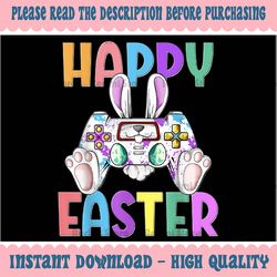 Happy Easter Gaming Controllers Bunny Png, Easter Bunny Gamer Png, Happy Easter Game Controller, Digital Download