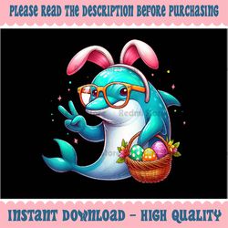 PNG ONLY Funny Peace Sign Hand Dolphin Png, Easter Dolphin Egg Png, Easter Day Png, Digital Download