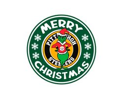 Pittsburgh Steelers Grinch Merry Christmas Svg