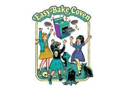 Retro Halloween PNG, Easy Bake Coven PNG, 90s Halloween PNG, Cute Halloween File