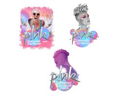 Pink Summer Carnival PNG Bundle, SVG, Summer Carnival 2023 Tour 300Dpi Digital, Gift For Fans, Pink Singer Download