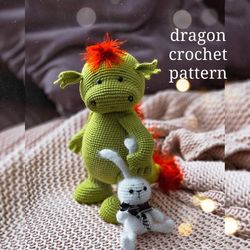 Crochet pattern dragon
