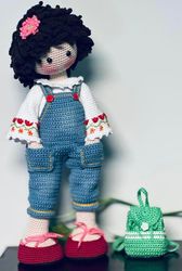 Crochet Pattern Doll River, Amigurumi - English, Big Doll, Creative Crochet