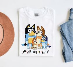 Bluey Cute Family Retro Happy Mothers Day Unisex Classic Tshirt, Bluey Mom Vintage Shirt, Best Mom Ever Tee, Gift For He