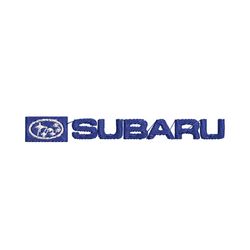 Subaru Car Brand Embroidery File Logo Car Brand Embroidery Download File