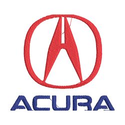 Logo Acura Embroidery Digital Download Logo Car Embroidery File
