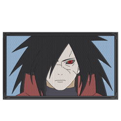 Madara Uchiha Box Embroidery Design Download File Anime Naruto