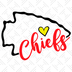 Love Kansas City Chiefs Svg