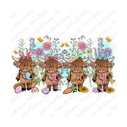 Easter Day baby cow png sublimation design download, Easter Day png
