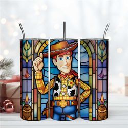 Toy Story Woody Skinny Tumbler 20oz Wrap PNG