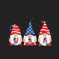 Patriotic Gnomes American Flag Svg, 4th of July 2021, American Flag Svg, America svg, Liberty Svg, Gnomes Svg, Patrotic
