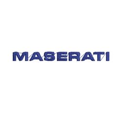 Maserati Embroidery Logo Design Logo Car Embroider Digitizing