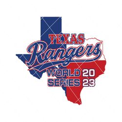Texas Rangers World Series 2023 Svg Digital Download