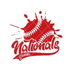 Washington Nationals Baseball Svg Cricut Digital Download