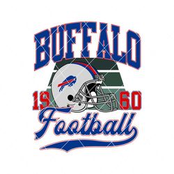 Buffalo Football 1960 Svg Cricut Digital Download