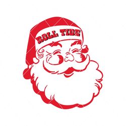 Alabama Christmas Roll Tide Santa SVG