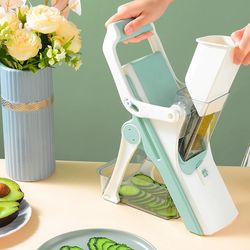 Household Multi-function Vegetable Cutter Vegetables Slicer Kitchen Gadgets  Electric Cutting Automatic Slicing and Grater Chips