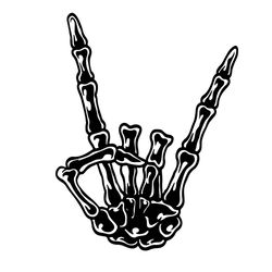 Skeleton Rock Hand Svg, Trending Svg, Skeleton Hand Svg, Skeleton Rock Svg, Rock Hand Svg, Rock and Roll Svg, Skull Hand