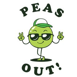 Peas Out Svg, Trending Svg, Peas Svg, Peace Out Svg, Pea Svg, Bean Svg, Peanut Svg, Cute Pea Svg, Funny Pea Svg, Pea Gif