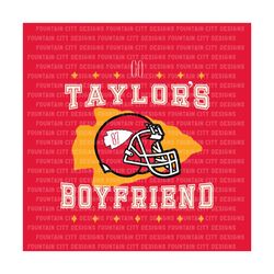 Kansas City Go Taylor's Boyfriend digital download, Taylor Swift football PNG, Kansas City football SVG, Chiefs bowl, Ch