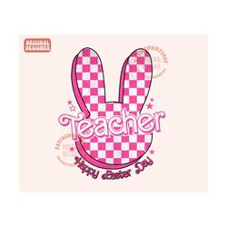 Easter Teacher bunny png sublimation, Easter png, Easter Bunny Png, Cute Easter png, Easter Teacher png, Teacher png, bu