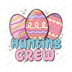 Hunting crew png sublimation design download, Easter Day png