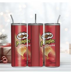 Pringles Original Straight 20Oz Tumbler Wrap Sublimation Design, Brand Tumbler Wrap Design