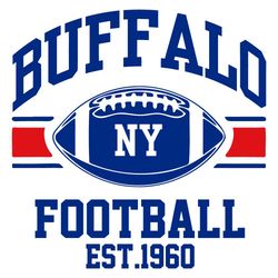 Buffalo Football Est 1960 Svg Buffalo Bills Svg Digital File