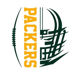 Packers Helmet Green Bay Packers Svg Digital Download