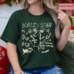 mazzy stars shirt, vintage mazzy stars shirt, fade into you shirt, 90s rock band tee, mazzys star shirt