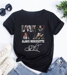 Alanis Morissette Signatures Shirt Alanis Morissette Tour 2024 Shirt