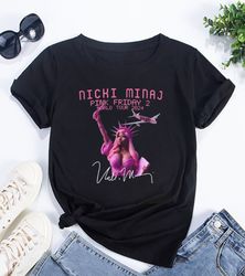 Nicki Minaj Signature Shirt,Pink Friday 2 Nicki Minaj Tour 2024 Shirt