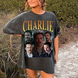 Charlie Swan Vintage Washed T-Shirt Actor Tshirt12