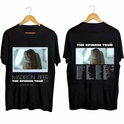 Madison Beer The Spinning Tour 2024 Shirt, Madison Beer Fan Shirt, 152