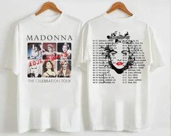 Madonna The Celebration Tour 2024 T-Shirt, Madonna Shirt Fan Gifts, 77