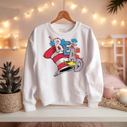 Reading Day T-shirt for Kids,Cat In the Hat Shirt, 125